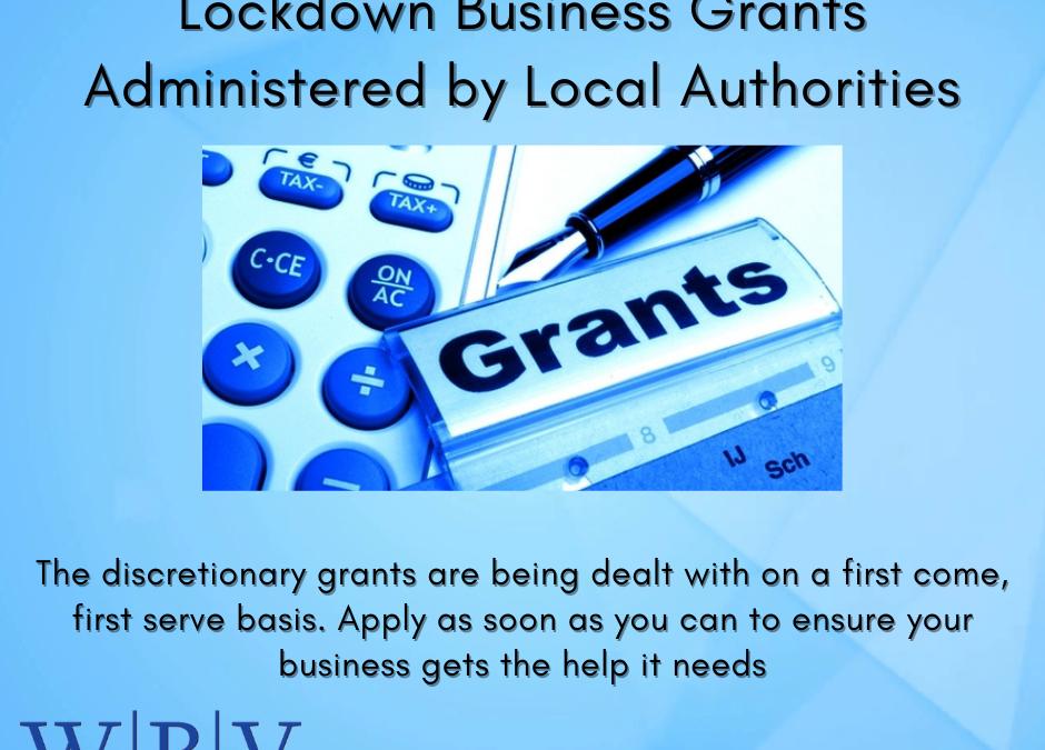 Lockdown Non Domestic Rate (Business Rate Grant) and Lockdown Discretionary Grant