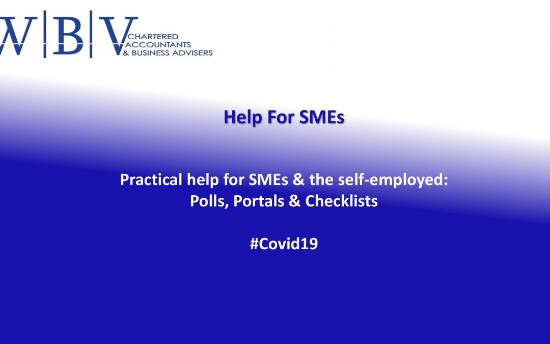 Practical help for SMEs & the self-employed: Polls, Portals & Checklists