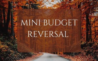 Mini Budget Reversal